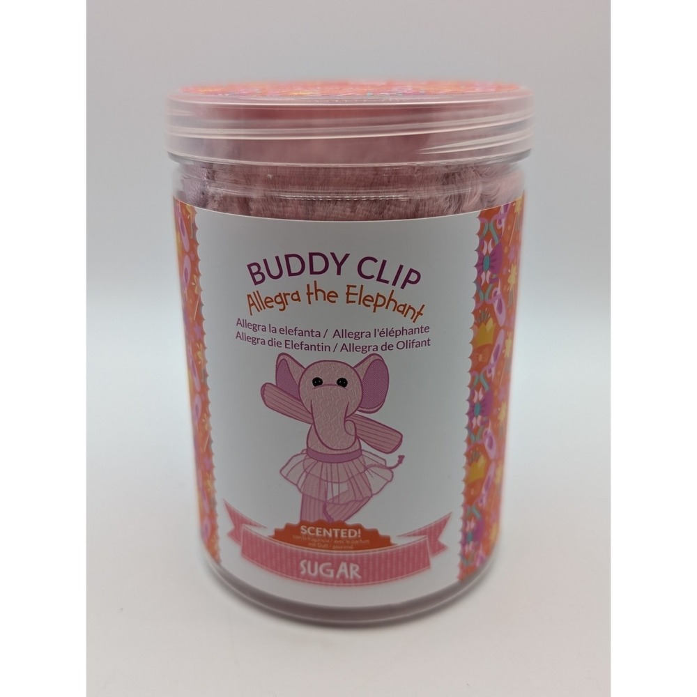 Scentsy Buddy Clip Allegra the Elephant Sugar Scented Plush Ballerina NEW‎